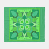 Bosbranden Fleece Deken (Voorkant (Horizontaal))