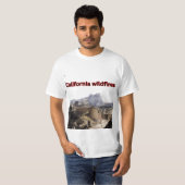 Bosbranden in Californië T-shirt (Voorkant volledig)