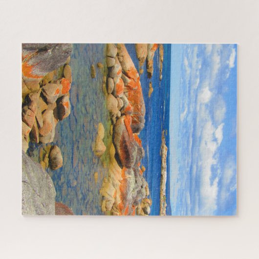 bosbranden in de golf van tasmanie legpuzzel (Horizontaal)