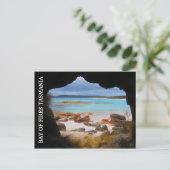 bosbranden in grot briefkaart (Staand voorkant)