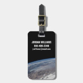 Bosbranden rondom Yosemite National Park. Bagagelabel (Voorkant verticaal)