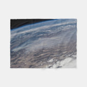 Bosbranden rondom Yosemite National Park. Fleece Deken (Voorkant (Horizontaal))