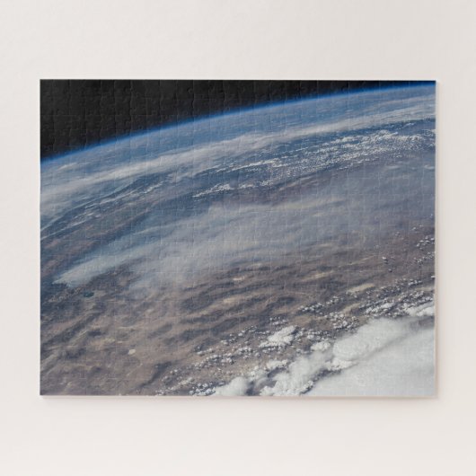 Bosbranden rondom Yosemite National Park. Legpuzzel (Horizontaal)