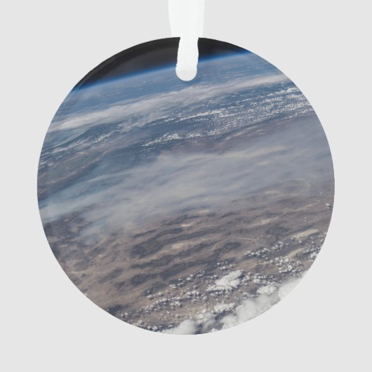 Bosbranden rondom Yosemite National Park. Ornament (achterkant)