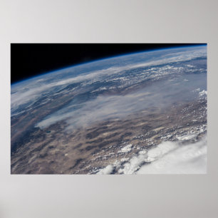 Bosbranden rondom Yosemite National Park. Poster