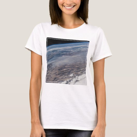 Bosbranden rondom Yosemite National Park. T-shirt (Voorkant)