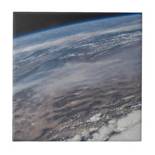 Bosbranden rondom Yosemite National Park. Tegeltje