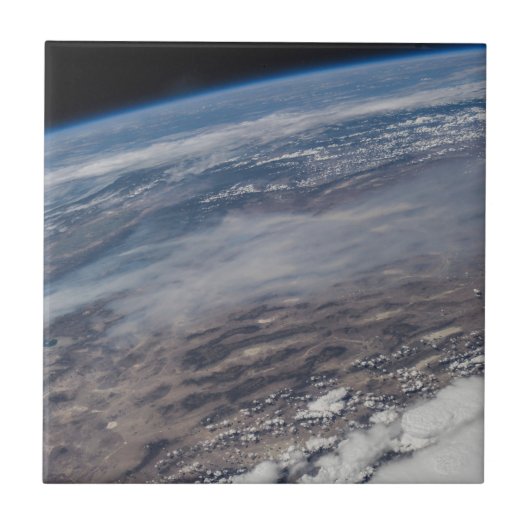 Bosbranden rondom Yosemite National Park. Tegeltje (Voorkant)