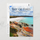 bosbranden - tasmanie briefkaart (Voorkant / Achterkant)