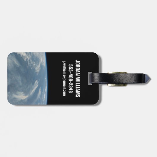 Bosbranden ten zuidoosten van James Bay in Quebec, Bagagelabel (Achterkant horizontaal)