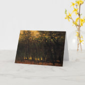 Bosbranden (van Laszlo Mednyanszky) Kaart (Gele Bloem)