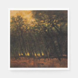 Bosbranden (van Laszlo Mednyanszky) Servet