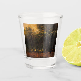 Bosbranden (van Laszlo Mednyanszky) Shot Glas