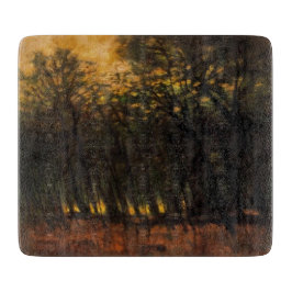 Bosbranden (van Laszlo Mednyanszky) Snijplank