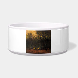 Bosbranden (van Laszlo Mednyanszky) Voerbakje