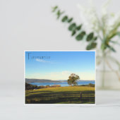 bosbruglandschap briefkaart (Staand voorkant)