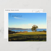 bosbruglandschap briefkaart (Voorkant / Achterkant)