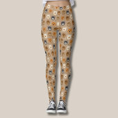 bosbruine beer leggings