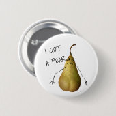Bosc ik heb een pier ronde button 5,7 cm (Voorkant /achterkant)