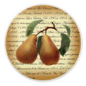 Bosc Pears~Léon Leclerc~Ulysses Prentiss Hedrick~ Keramische Knop (Voorkant)