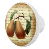 Bosc Pears~Léon Leclerc~Ulysses Prentiss Hedrick~ Keramische Knop (Rechts)