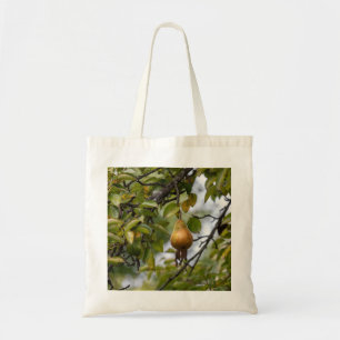 Bosc-peren op de boom tote bag