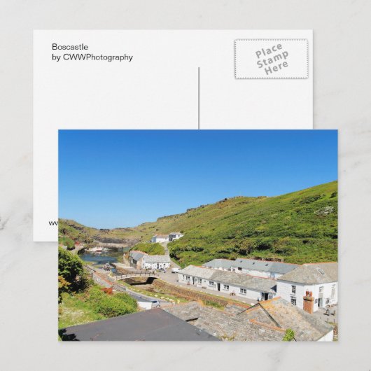 Boscastle Briefkaart (Voorkant / Achterkant)