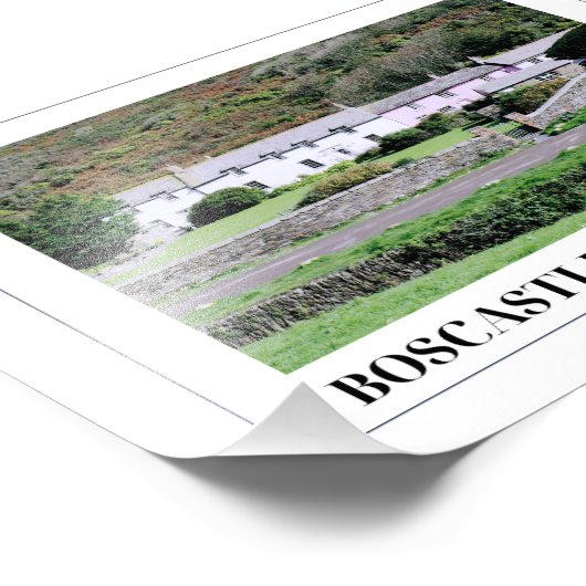 Boscastle, Cornwall Foto Afdruk (Hoek)