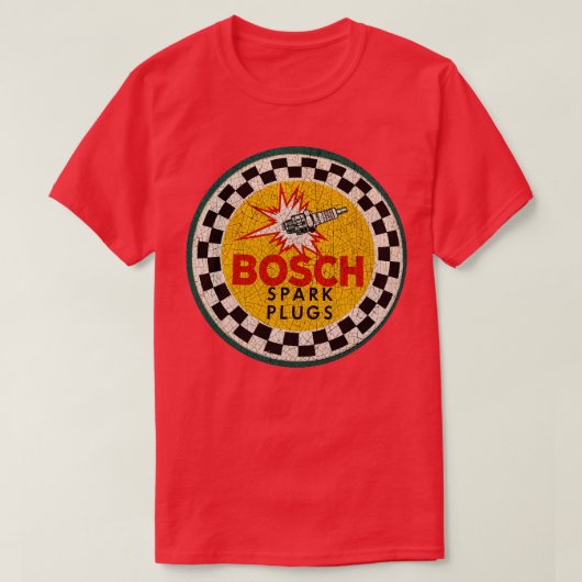 Bosch bougies t-shirt (Design voorkant)