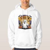 Bosch Grappig Halloween Ghost Design Hoodie (Voorkant)