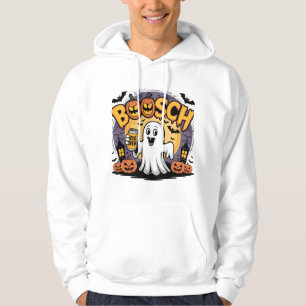 Bosch Grappig Halloween Ghost Design Hoodie