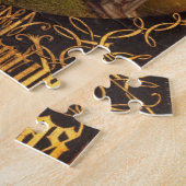 Bosch, Hieronymus - de steen van Madnes uitgraven Legpuzzel (Zijkant)