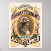Boschee’s Duitse siroop en de augustus bloemen van Poster (Voorkant)