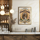 Boschee’s Duitse siroop en de augustus bloemen van Poster