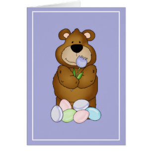 Boscoe & Betty Beren Love Easter d2 Wenskaart