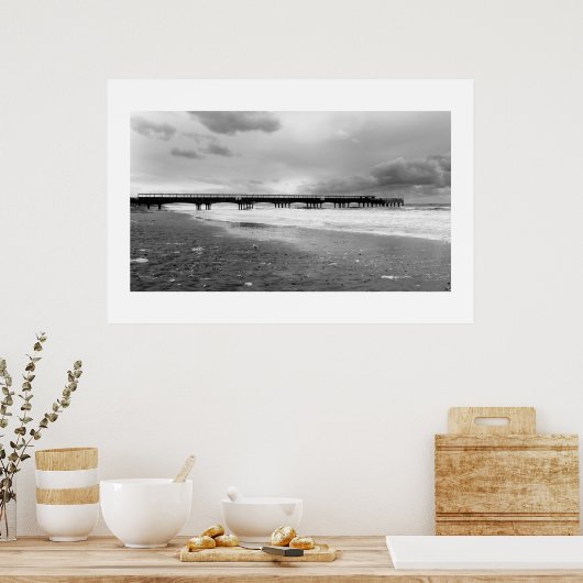 Boscombe Pier Poster (Keuken)
