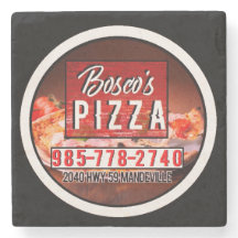 Bosco's Onderzetter van Pizza Marble