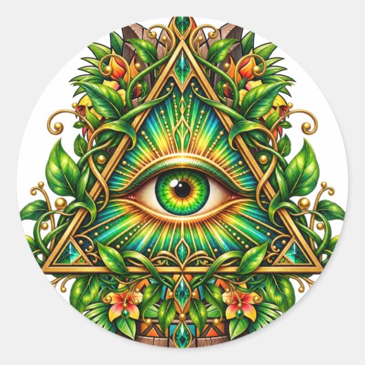 Bosdak Oog Sticker (Voorkant)