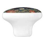 Bosdasbadger William Morris geïnspireerd Keramische Knop (Zijkant)
