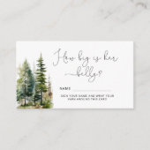 Bosdennen hoe groot is mama's buik informatiekaartje (Voorkant)