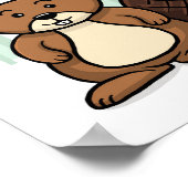 Bosdier Bever Poster (Hoek)