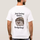 Bosdier Egel  T-shirt (Achterkant)