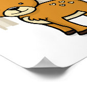 Bosdier Herten Poster (Hoek)