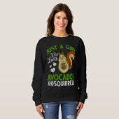 Bosdier is gewoon een meisje dat van Avocados en S Trui (Voorkant volledig)