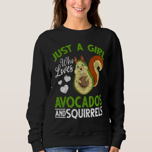 Bosdier is gewoon een meisje dat van Avocados en S Trui (Voorkant)