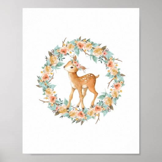 Bosdier Kunst voor Kinderkamers Muur Poster (Voorkant)