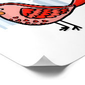 Bosdier Vogel Poster (Hoek)