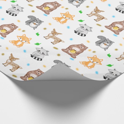 Bosdierbossen Cadeaupapier (Hoek)