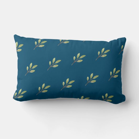 Bosdierdieren dansen Forest Picnic Kussen (Achterkant)