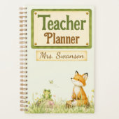 Bosdieren Aangepaste Leerkracht Planner (Voorkant)